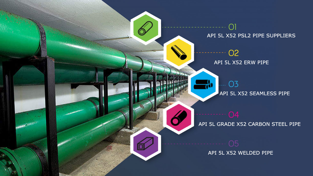 API 5L X52管道供应商