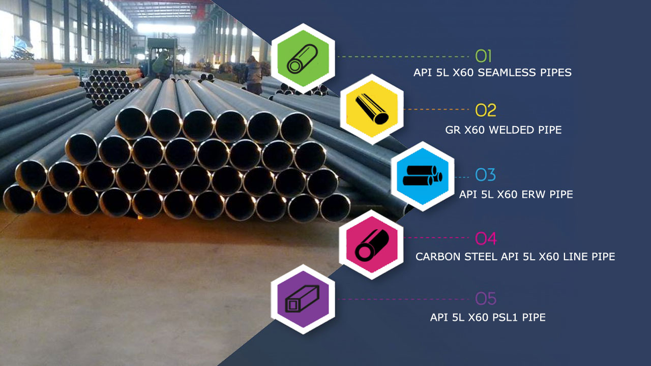 API 5L X60管道供应商