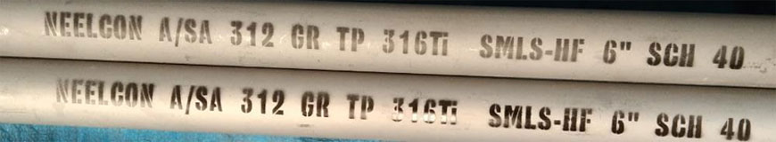 部件采用l 316Ti Pipe